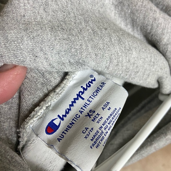 Vintage BERKLEY LAW University of California Women’s Gray Champion Hoodie XS - Picture 4 of 5